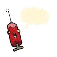 cartoon needle of blood N7
