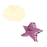 retro cartoon star