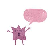 retro cartoon singing star N2