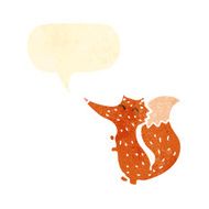 retro cartoon fox N5