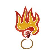 retro cartoon ruby ring N2