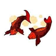 retro cartoon fish N2