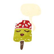 retro cartoon ice lolly N2