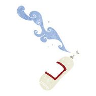 retro cartoon fire extinguisher