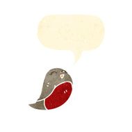 retro cartoon robin N7