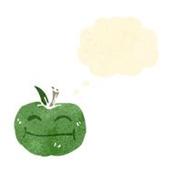 retro cartoon apple N2
