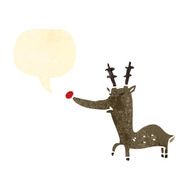 Cartoon Reindeer N100