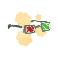 cartoon 3D glasses N3