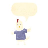 Cartoon Chicken N126