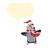 Cartoon penguin N119
