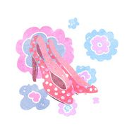 retro cartoon shoes