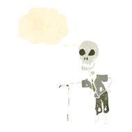 funny cartoon skeleton N2