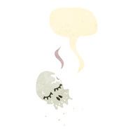 Cartoon Skull N107