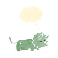 retro cartoon dinosaur N11