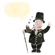 cartoon rich victorian gentleman N2