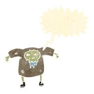 retro cartoon zombie ghoul