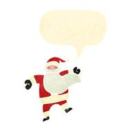 cartoon dancing santa claus N3