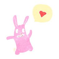 cartoon spooky rabbit N12