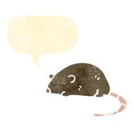 retro cartoon mouse N16