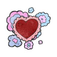 decorative heart symbol N9