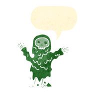 retro cartoon halloween ghoul N2