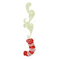 smelly sock retro cartoon