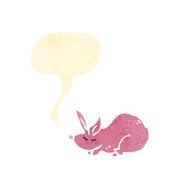 cartoon little pink rabbit N2