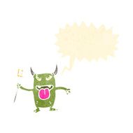 cartoon little monster N85
