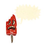 retro cartoon ice lolly N3