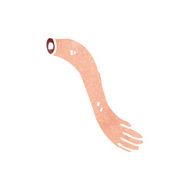 retro cartoon arm N3