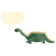 retro cartoon dinosaur N13