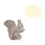 retro cartoon squirrel N3