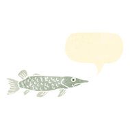 retro cartoon fish N6