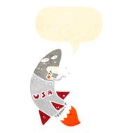 retro cartoon missile N3