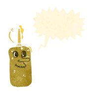 retro cartoon mustard bottle N3