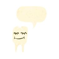 retro cartoon tooth N2