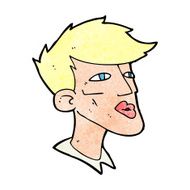 cartoon male model guy N12