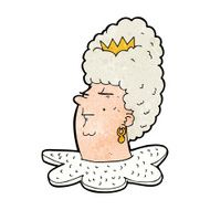 cartoon queen head N12