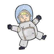 Cartoon Astronaut N171