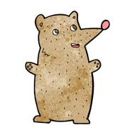 funny cartoon bear N78