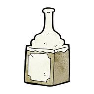 Cartoon Whiskey Bottle N23