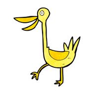 Funny Cartoon Duck N22