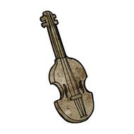 Cartoon Violin N15