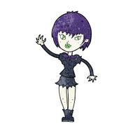 Cartoon Vampire Girl N296