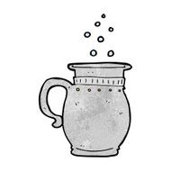 cartoon beer tankard N13