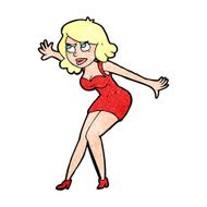 Cartoon Female Spy N42