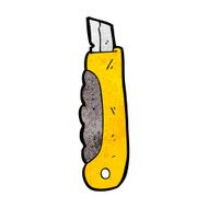 cartoon construction knife N12