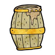 cartoon beer barrel N12