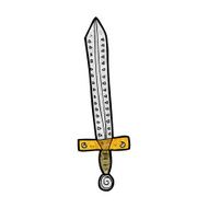 Cartoon Sword N110