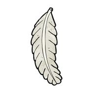 Cartoon Feather N67